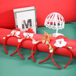 Christmas Headband Deer Christmas Man Snowman Hair Band Cute Hair Accessories