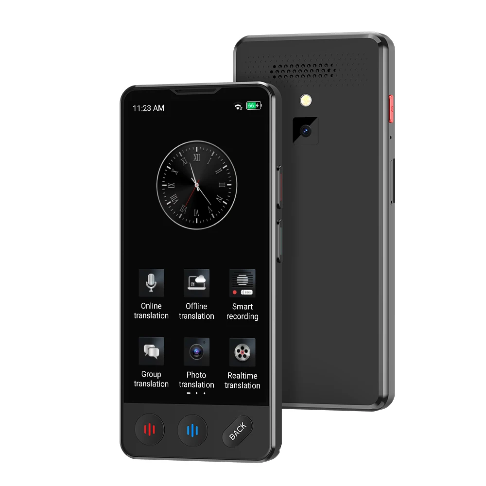 A20 wifi 139 languages online translator japanese korean chinese language learning translator machine smart language translator