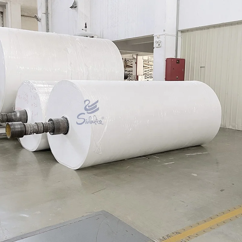 China factory 3 ply Virgin wood pulp toilet paper mother roll