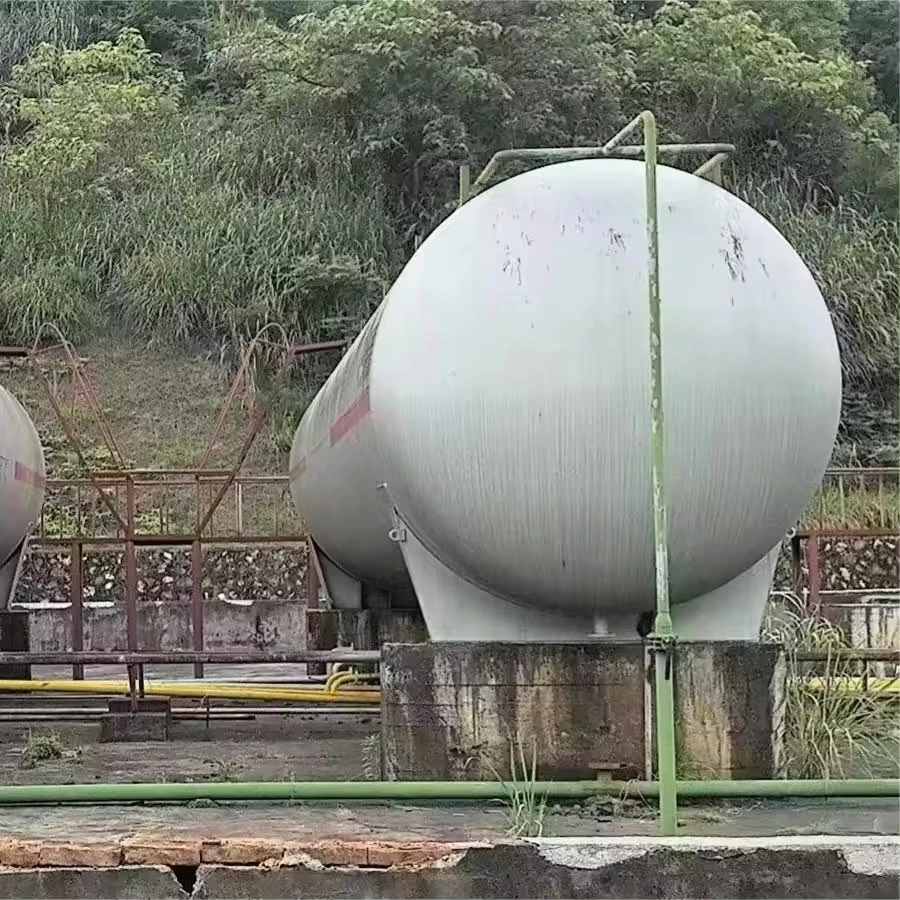 Used 100 Cubic Liquefied Gas Storage Tank for Manufacturing Plants
