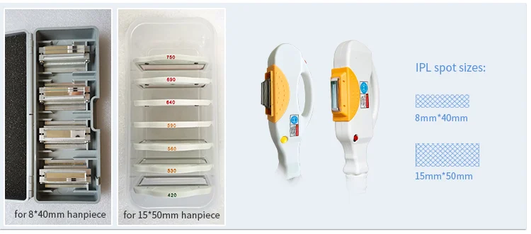 Huamei opt ipl hair removal professional machine dark spots removal e-light ipl skin rejuvenation machine