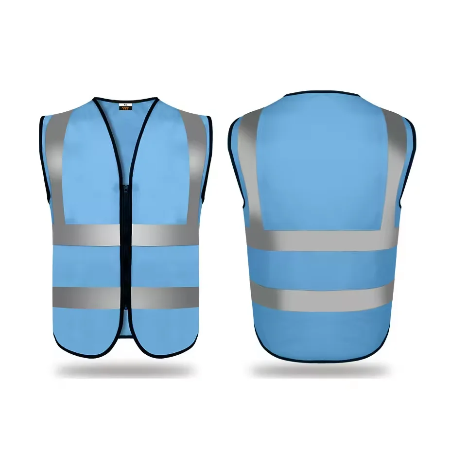 Adjustable Night Running Hiking Cycling Bicycle Reflective Riding Safety mesh reflective tabard Sports Security Vest With Logo