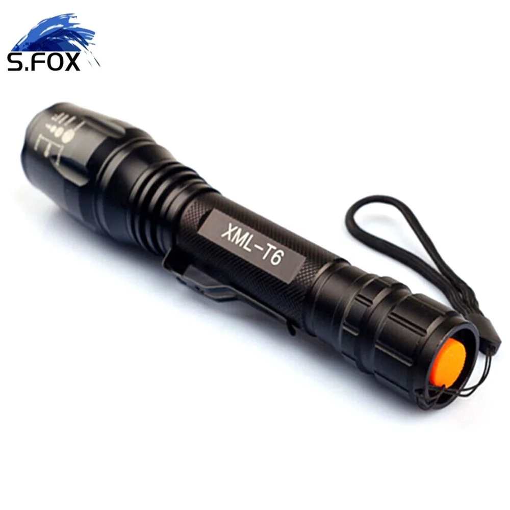 Super Power Bright Aluminum Military 1200 Lumen Rechargeable Best Tactical Torch Lamp Most Powerful LED Flashlight