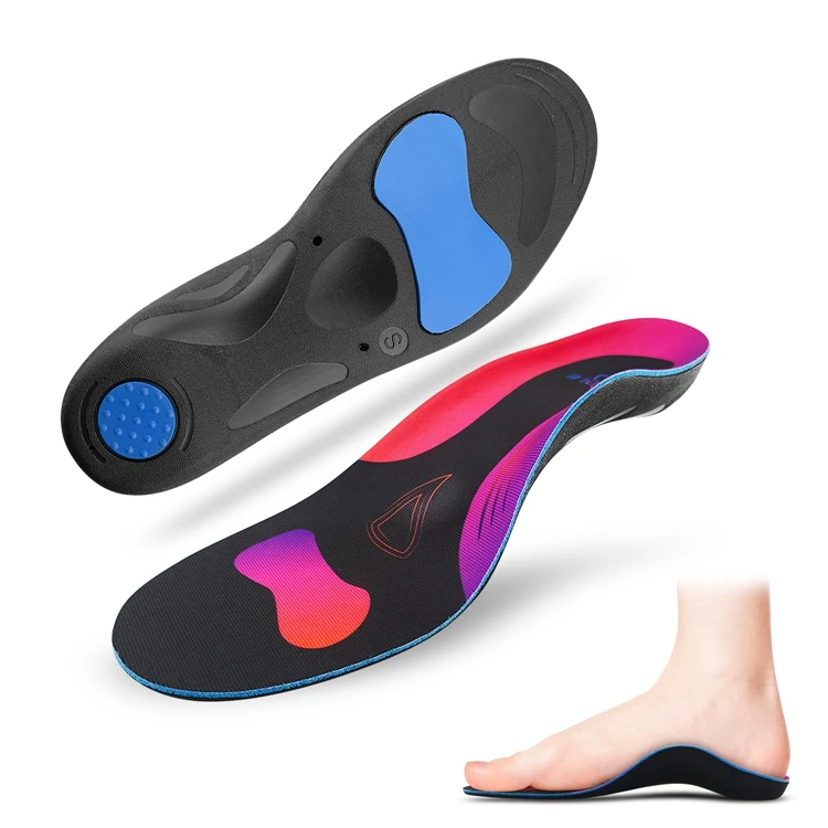 Insol Manufacturer Sport Comfort Shoes Latest Design Insoles Pu Poron Gel Foaming Arcu Support Orthotic Sneaker Inner Pad