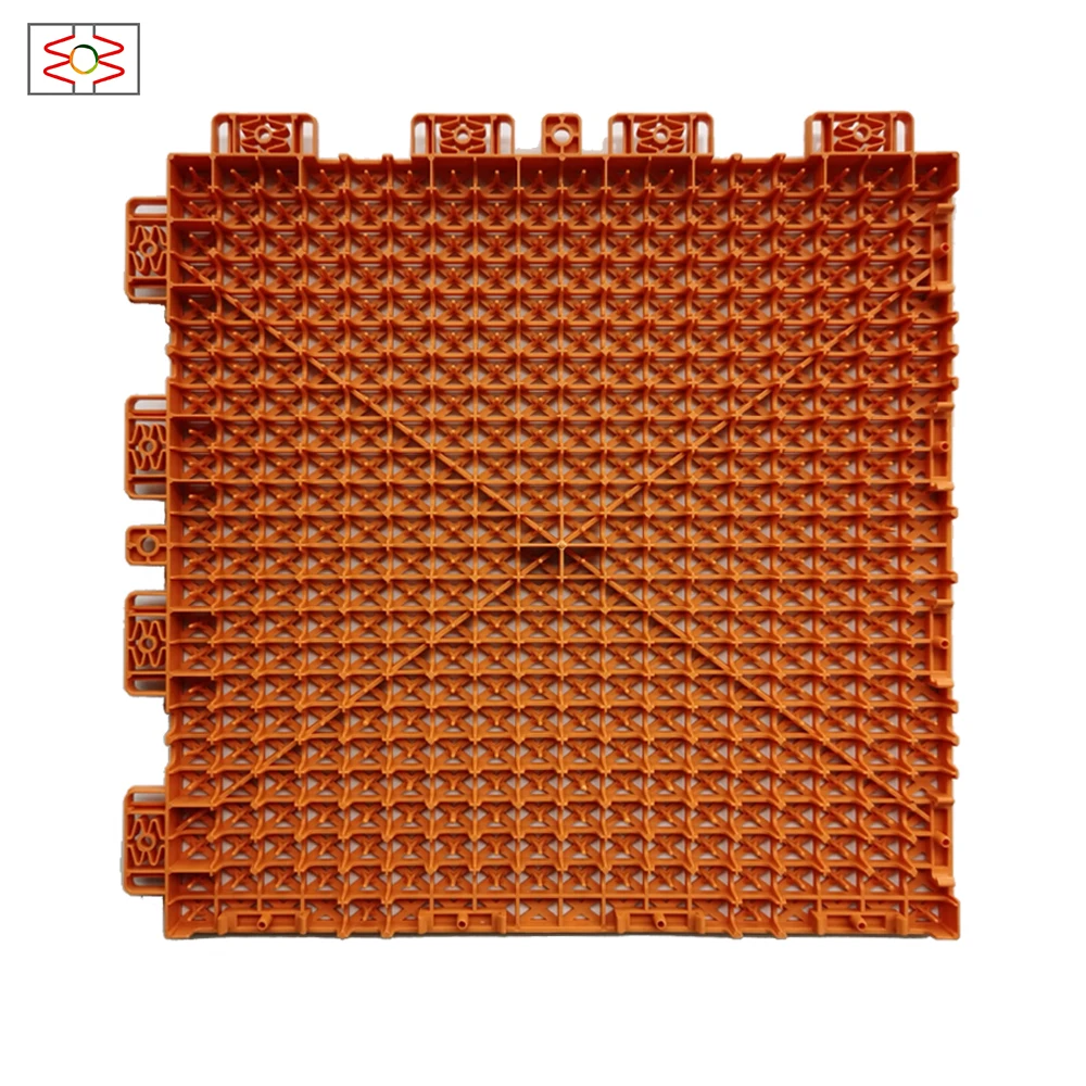Interlocking indoor portable court futsal sport floor rubber basketball court badminton soccer outdoor tile flooring