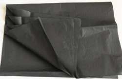 Customers 480 sheets bulk black tissue paper gift wrapping paper roll tissue paper