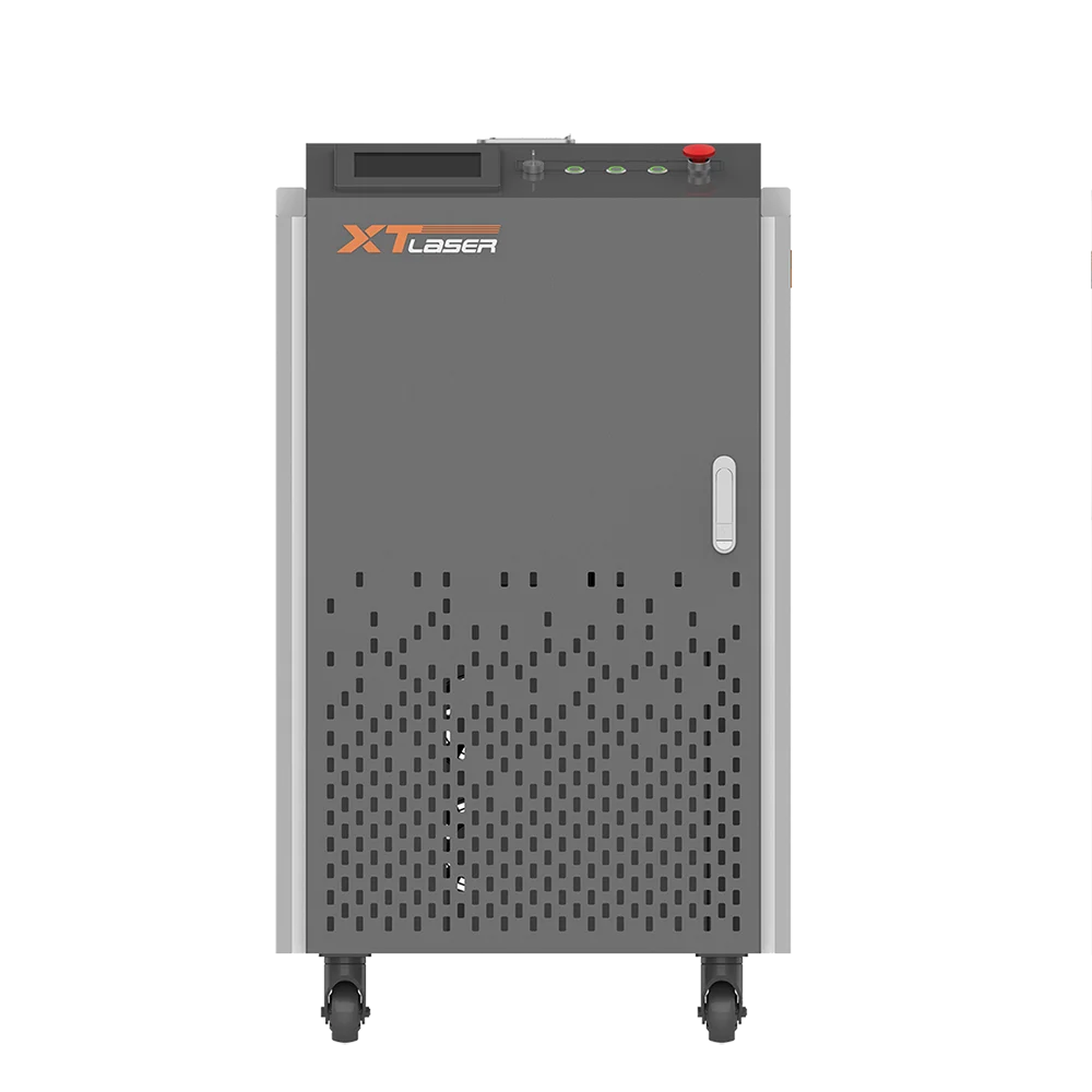 Pulse fiber laser cleaning machine for metal and non- metal cleaning with good cleaning effect