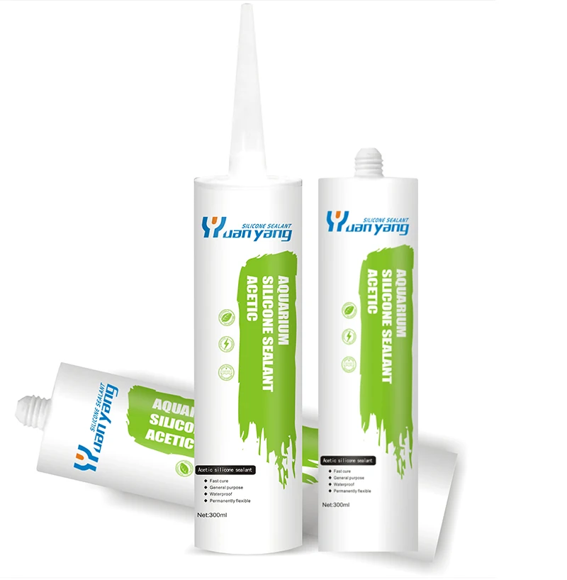 Super window glass adhesion silicone sealant rubber adhesive glue