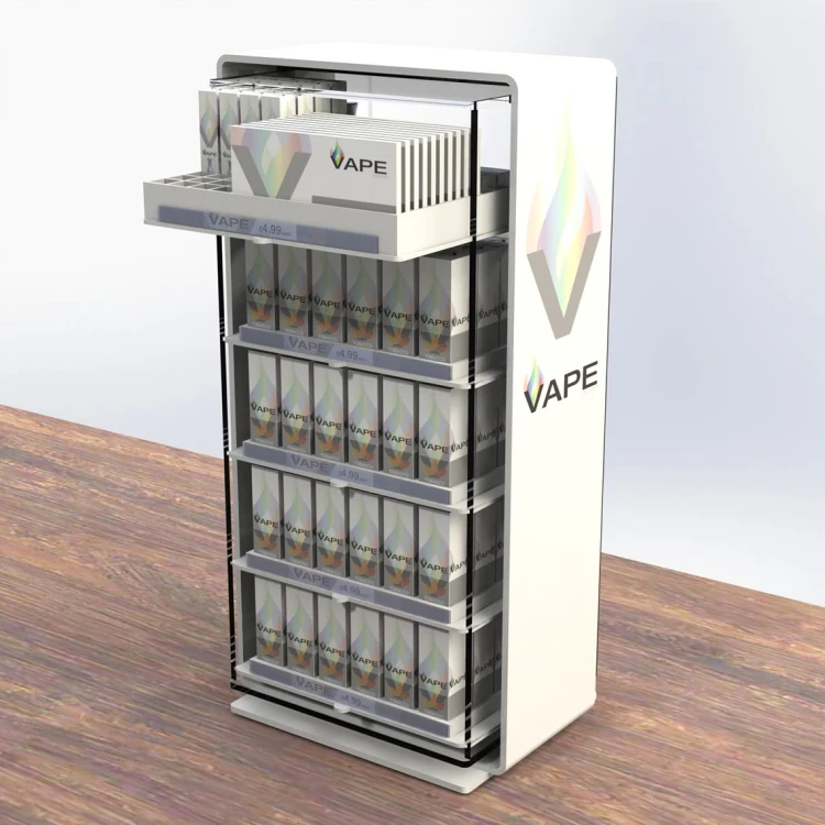 Customized Spray Gas Bottle Cosmetic Display Stand Beautiful Acrylic Display Rack Display Rack for Shop