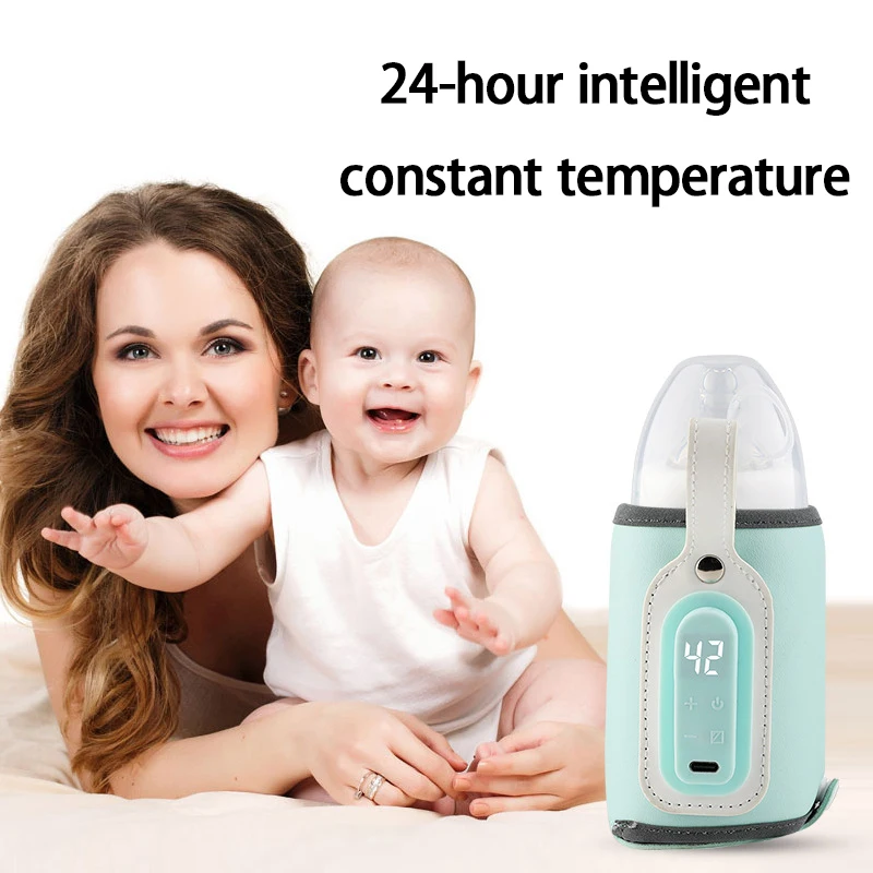 2024 Top Seller Thermos Over Intelligent Temperature Control Feeding Bottle for Babies Portable Travel Warmer