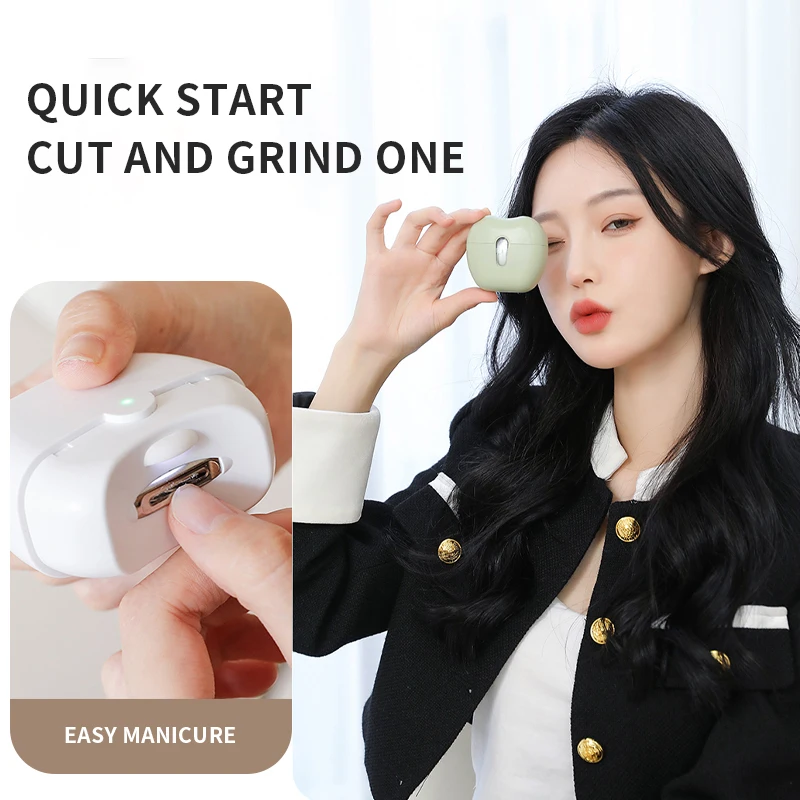 2 In 1 Strong Nail Drill Device Easy To Carry Mini Nail Drill Machine Wholesale Nail Drill Bits