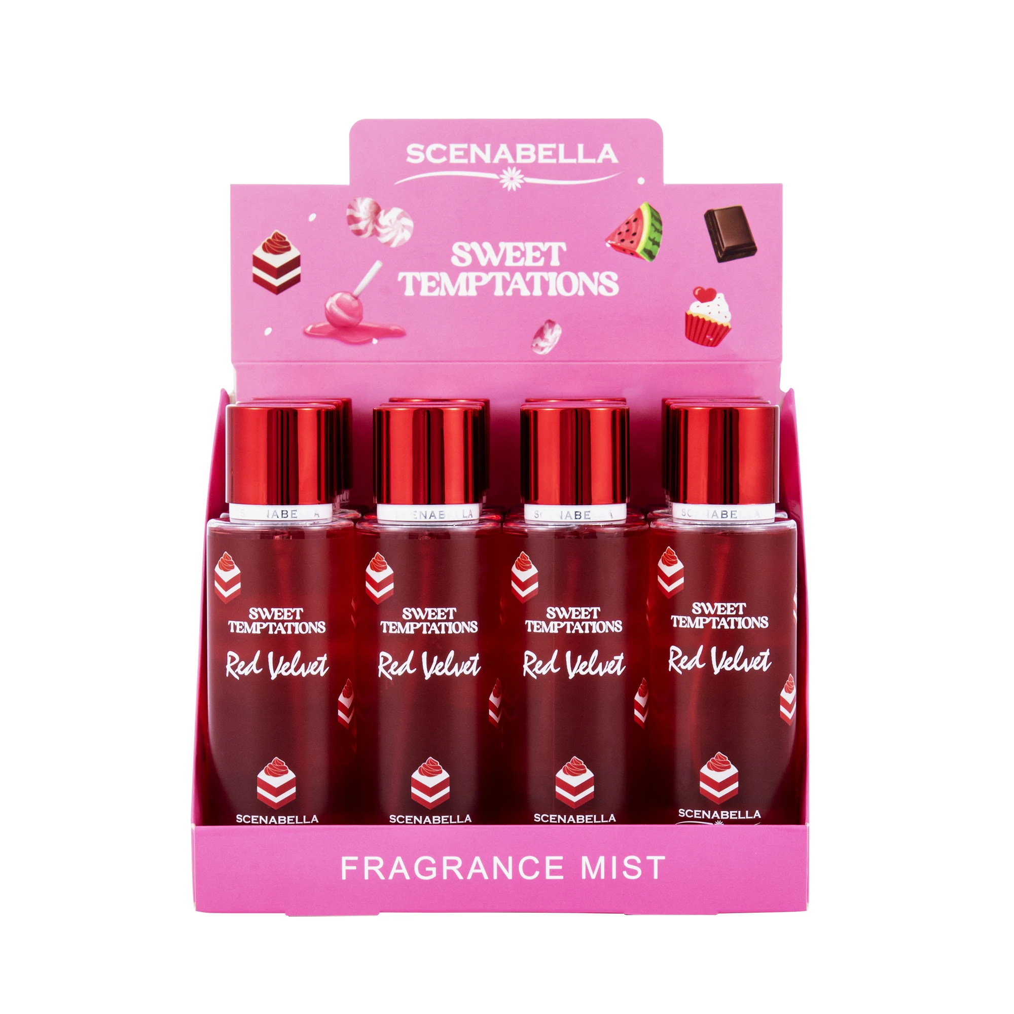 250ml Scenabella OEM Perfume Floral Women Body Spray Perfumes Body Mist Spray SC1129