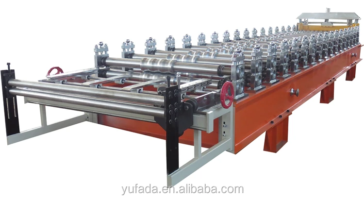 Russia C21 Roofing Sheet T21 Roll Forming Machine Design Manufacture