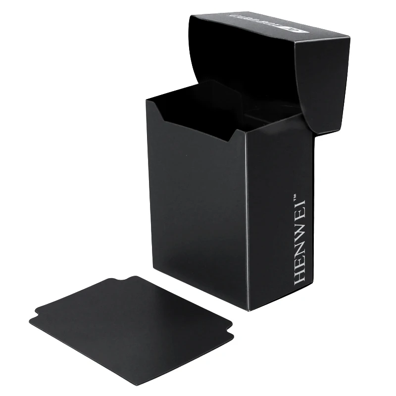 Custom Storage Acid Free Foldable Folding PP Plastic Deck Box Packaging plastic deck box