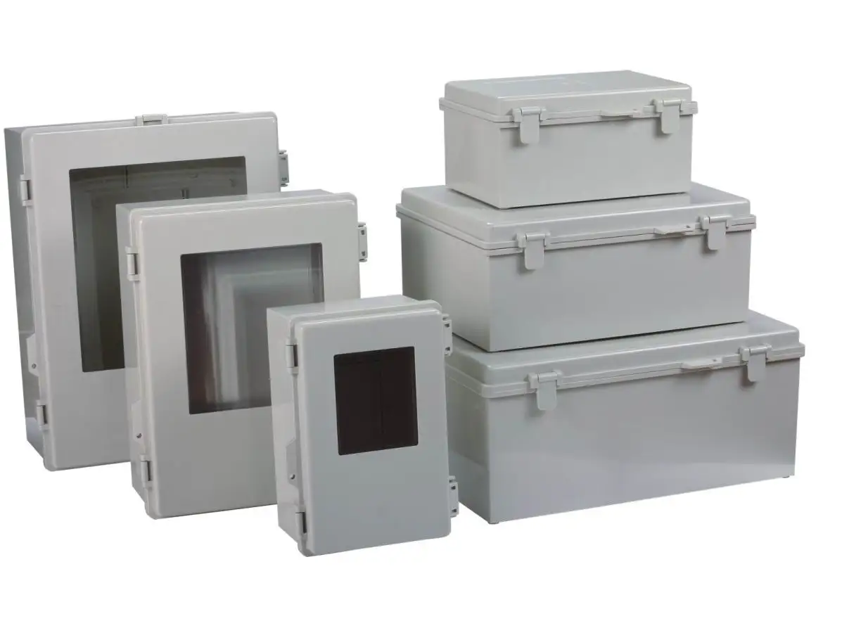 IP65 ABS plastic waterproof enclosures with window or no window