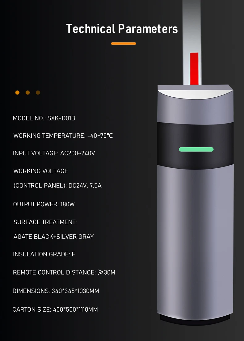 24V Most Advanced DC Brushless Servo Road Safety Barrier Gate made with Robot Unmanned Production Line