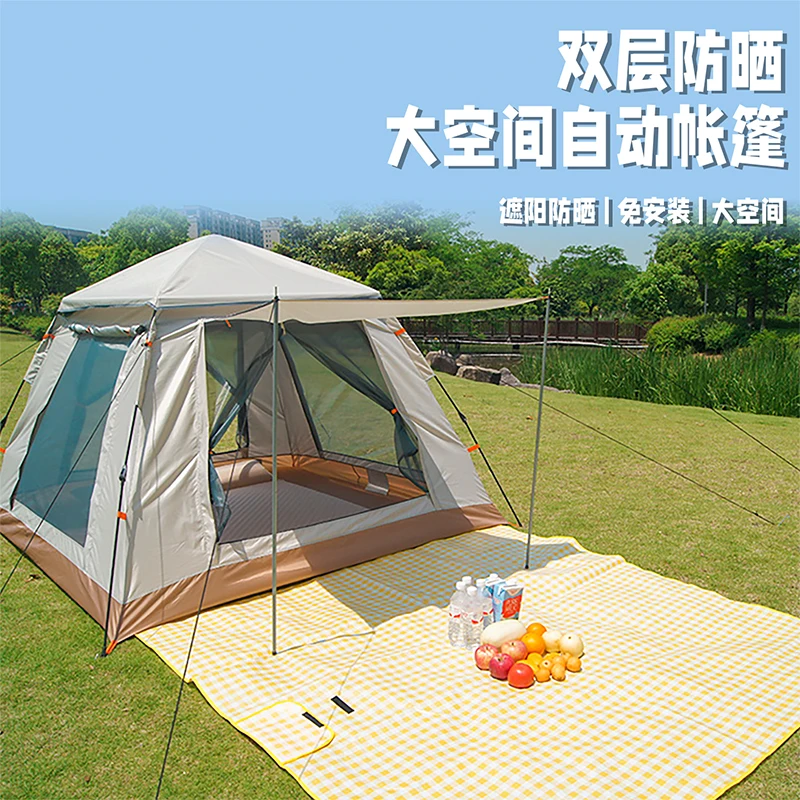 Ready To Ship Camping Tent Family Time Tent Outdoor Tents Cot