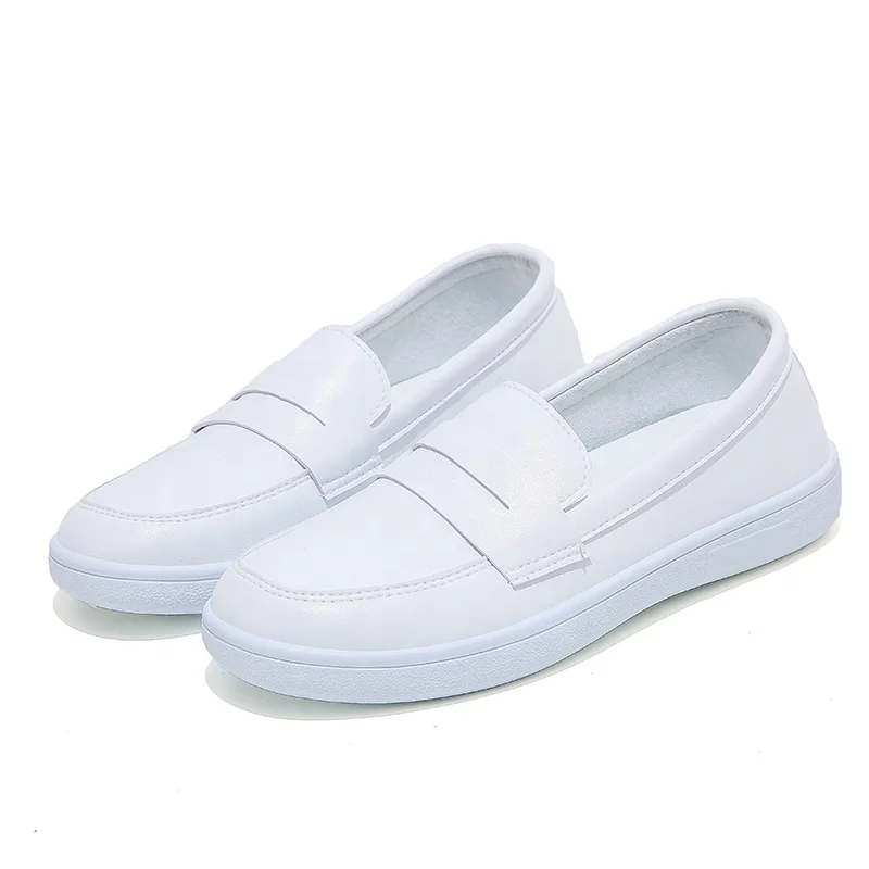China Hot Selling Wholesale Soft Medical Doctor White Shoes Nurses Shoes Nursing Woman Shoes