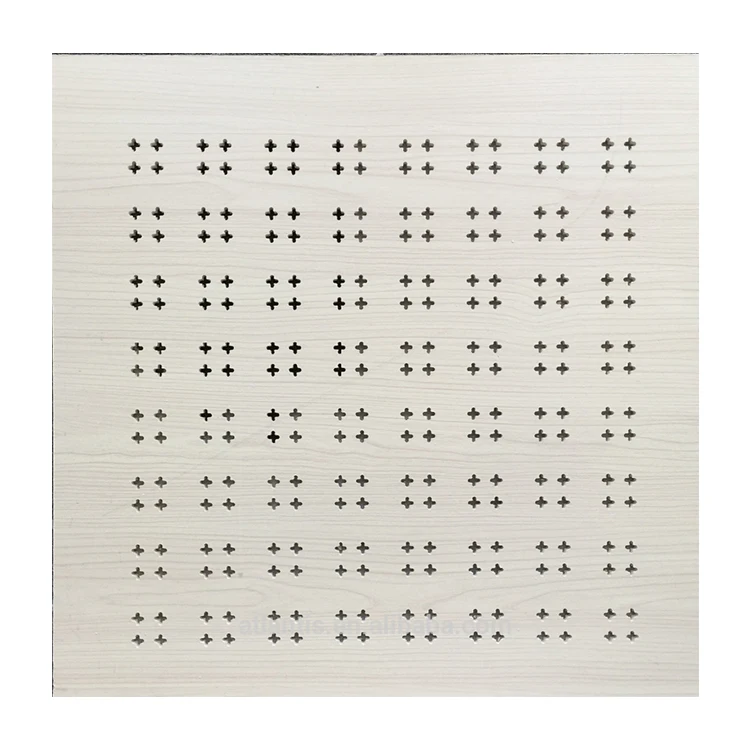 
2020 High Quality Smoke-Proof Perforated Acoustic Gypsum Ceiling Tiles 