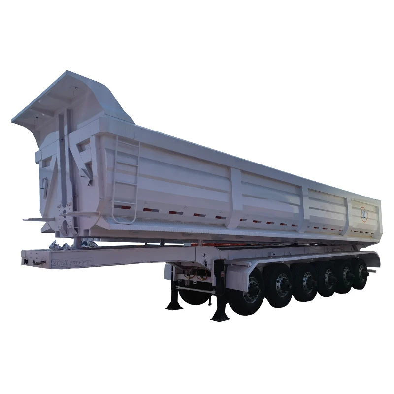 Best-Selling Rear Dump Trailer Special For Transportation Of Sand And Stone Building Materials