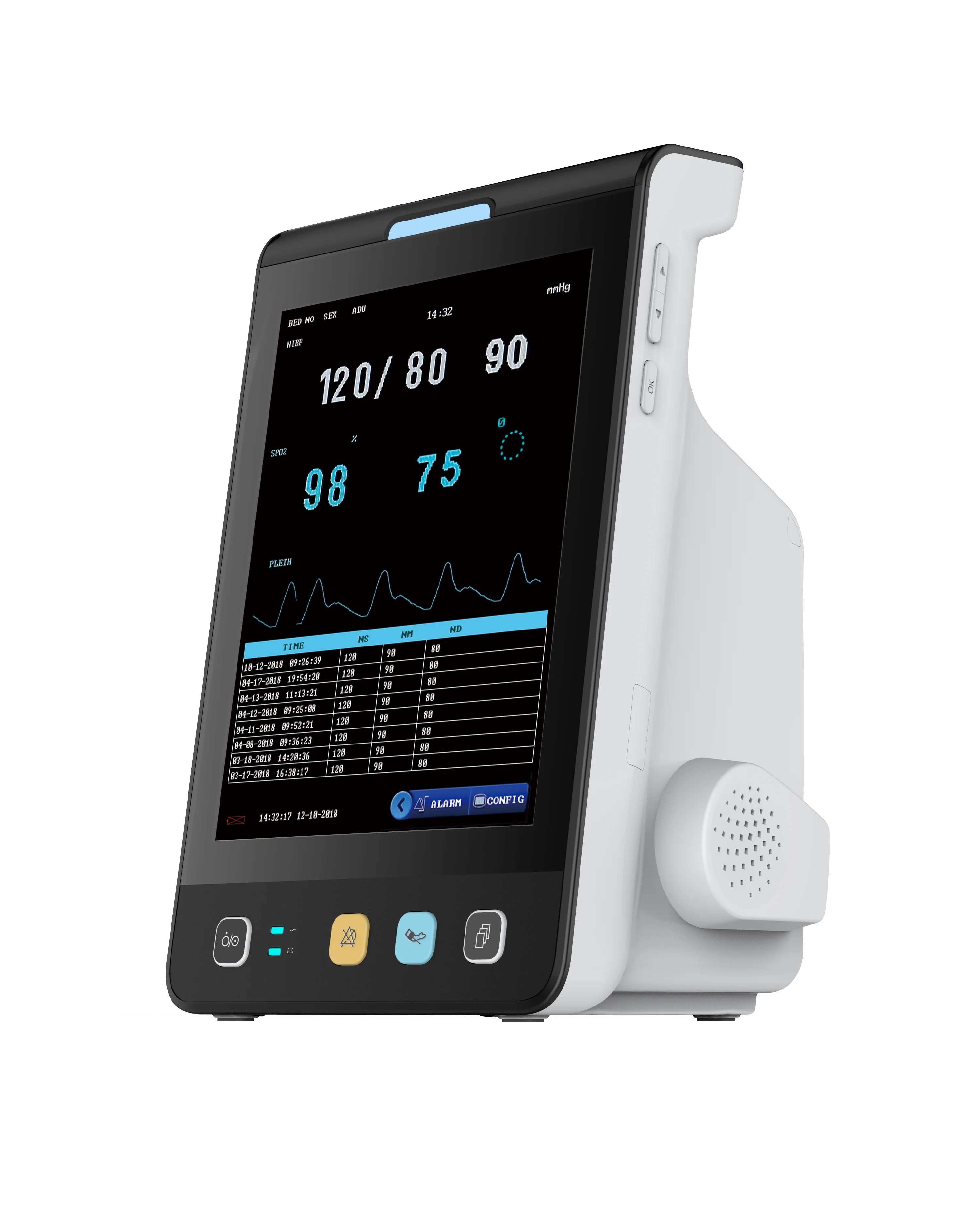 Transport monitor CE ISO Approved Medical machine Hospital Outpatient vital sign patient monitor