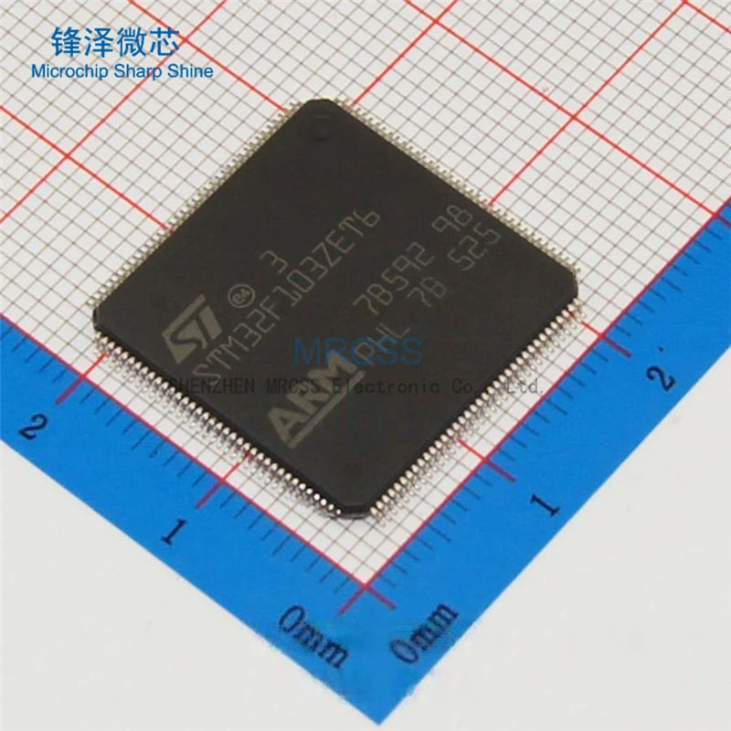 MCU STM32F103ZET6TR STM32F103 ARM Cortex RISC Flash Electronic Component