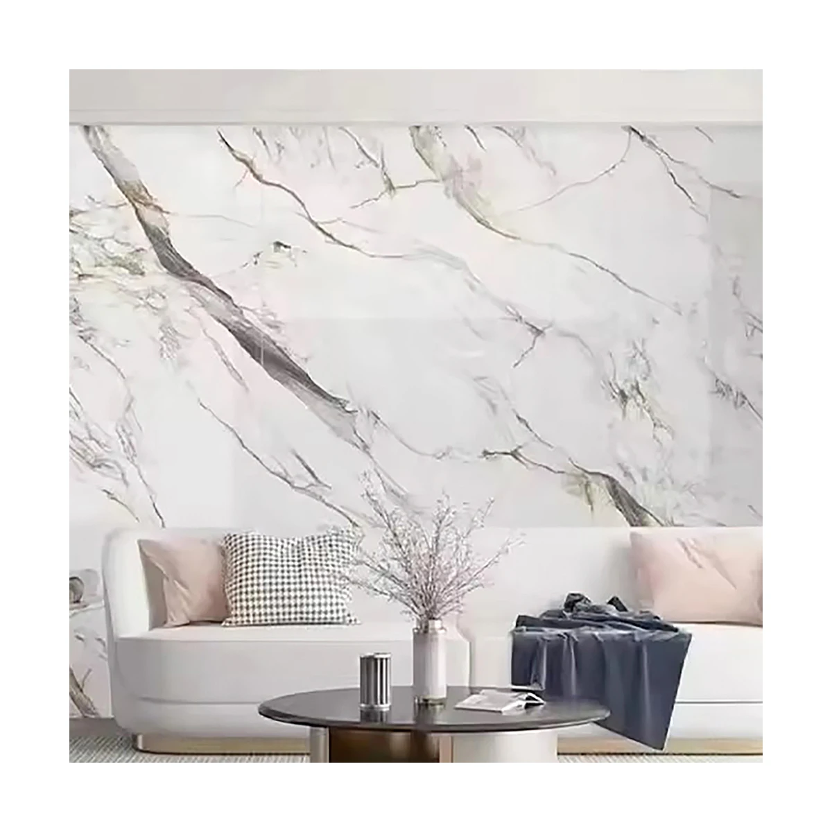 Artificial Marble Pegmatite Plate Kitchen Workbench Scratch Resistant Sintered Stone Slab Tile