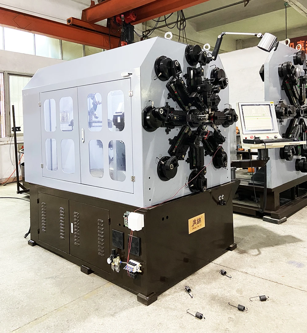 Camless Car Flat Copper Torsion Springs Bending Machine Manufacturer Spring Forming Machine With Wire Rotary