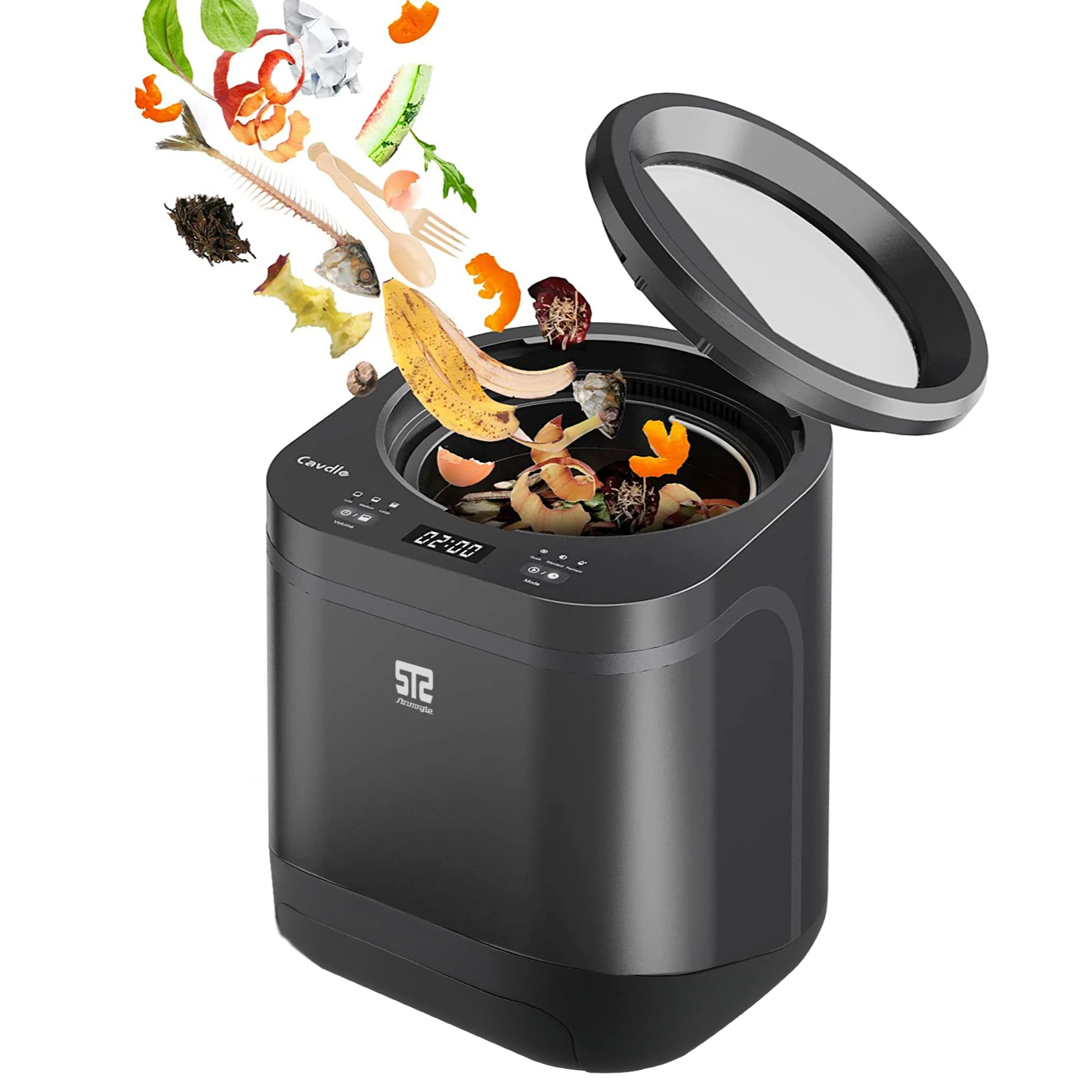 Energy-efficient Garbage Composter Electric Household Appliance Eco-friendly Kitchen Food Waste Reduction Unit New Smart Home 50