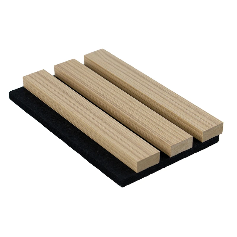 Wholesale Mdf Sound Proof Wall Panel Wood Veneer Acoustic Panel Wood Slat Acoustic Panel