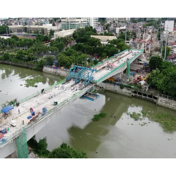 Form Traveller for cantilever construction of Long Span Post Tension Box Girder Bridges