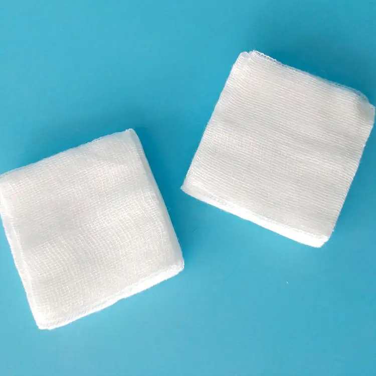 CE/ISO Disposable 4ply Medical Wound Pad Sponge Swab Sterile Non-woven Gauze