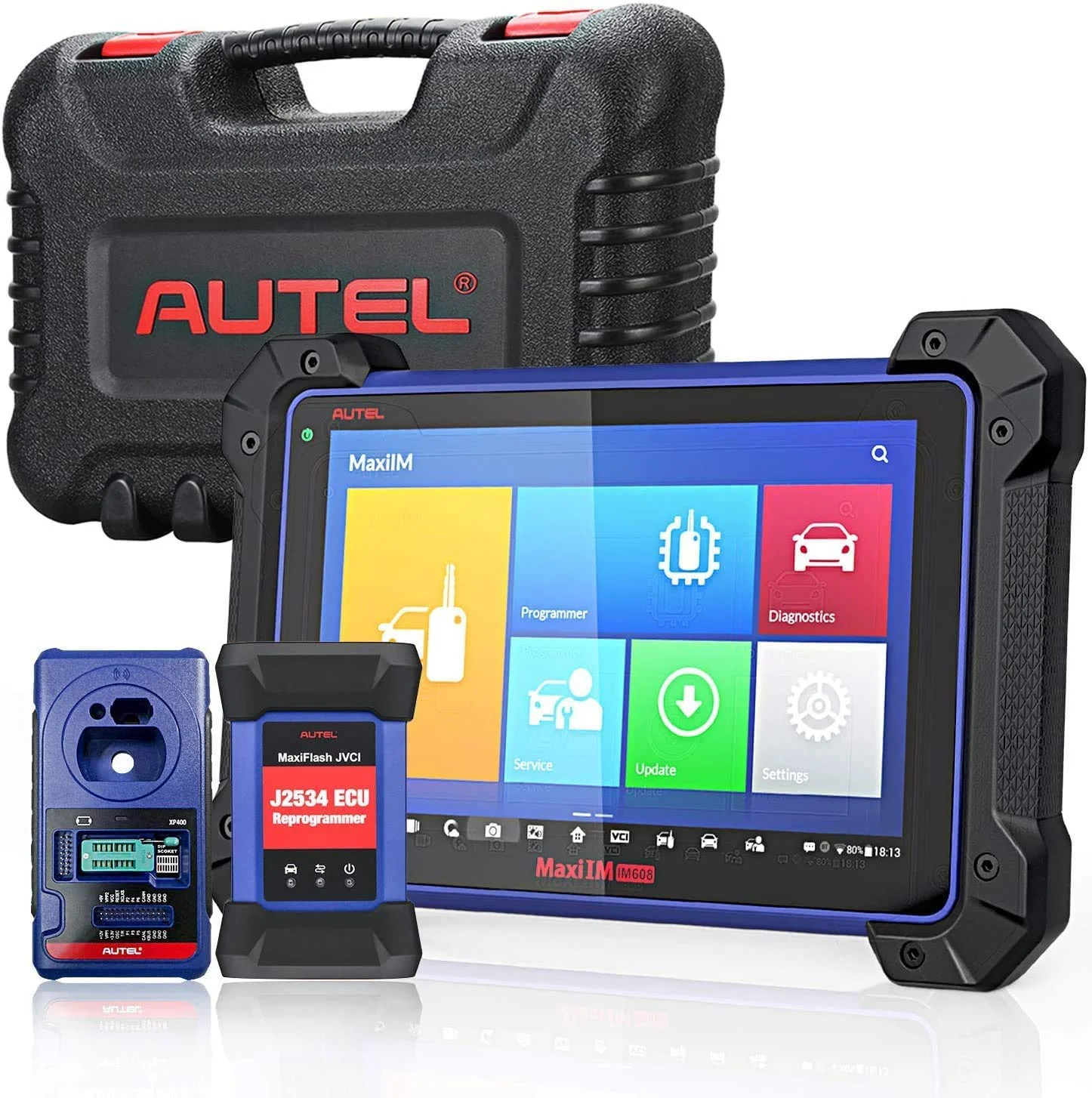 2023 smart autel im608pro 608 obdii programmer of keys program multi vehicle scan laptop engine diagnostic machine for all cars