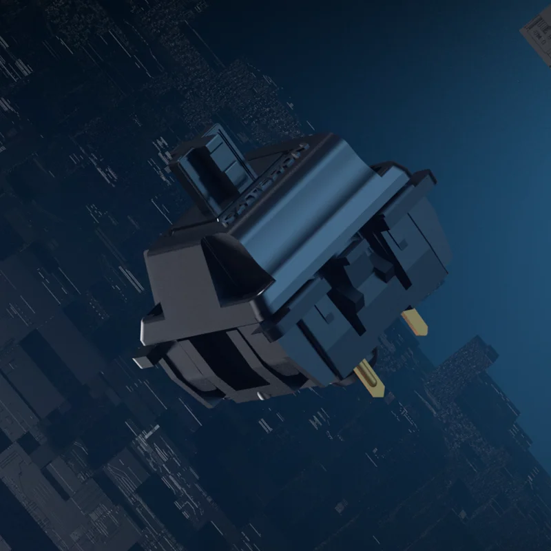 GATERON 2022 new Oil King switch Linear  55g  force customized DIY 5pin Smooth mechanical keyboard switch