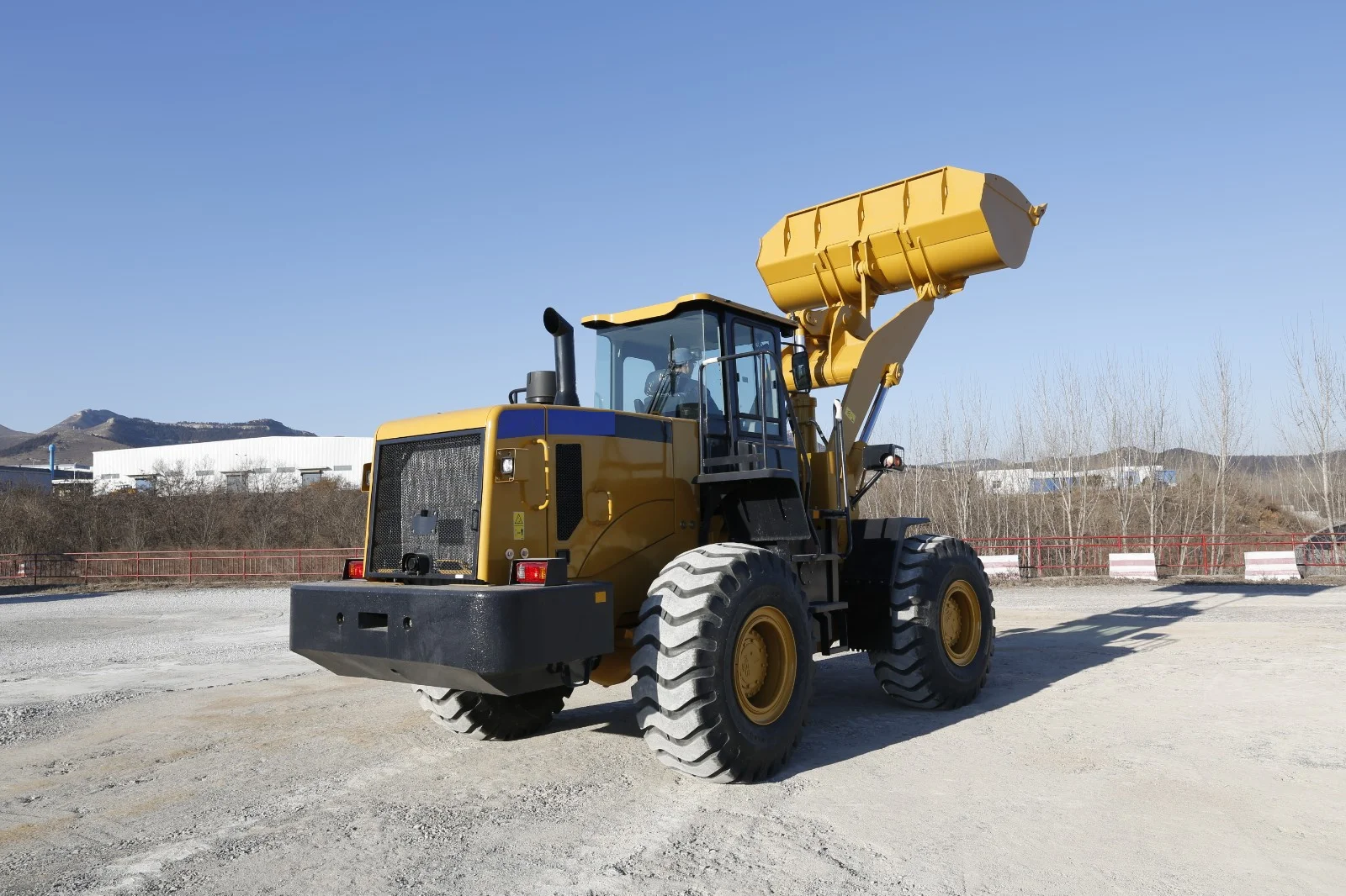 4x4 Wheel Loader 655D Compact Wheel Loader for Sale