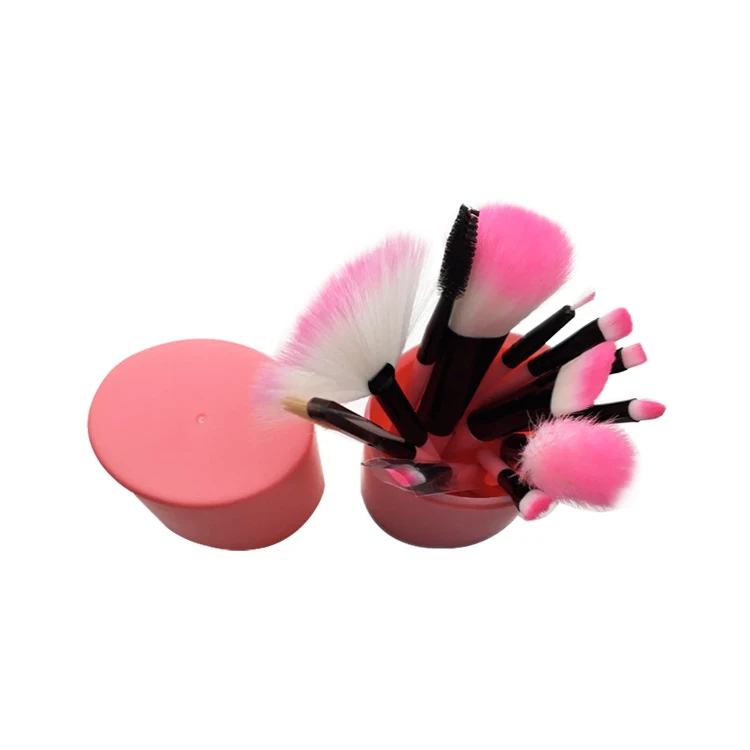 Custom high quality Eyebrow Eyeliner Blush Cosmetic Concealer Eyeshadow Brushes Eye Makeup Brush Set