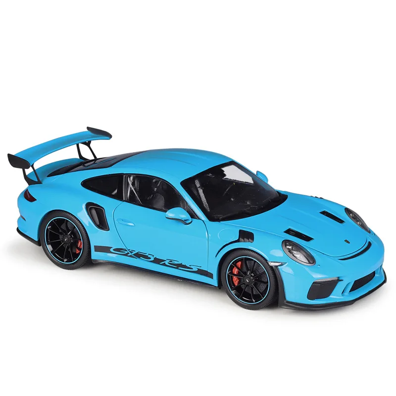 Hot Selling Welly 1:18  P orsche 911 GT3 RS Super Car Scale Metal Simulation Die Cast Car Alloy Car Model