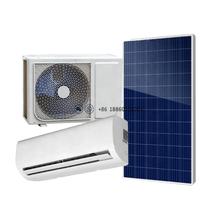 18000 Btu Portable Outdoor Solar Panel AC DC Electric Power 220 240v Split Type Conditioner