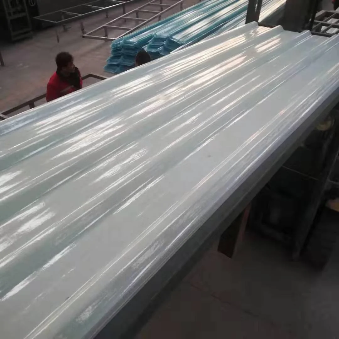 uv protect green house fiberglass reinforced plastics roof tile FRP clear roofing sheet