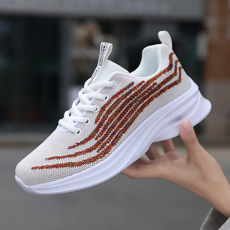 2024 New Style Soft Casual Walking Shoes Women Chunky Athletic Running Sports Shoes Wholesale Daily Tennis Shoes Plus Size Trend