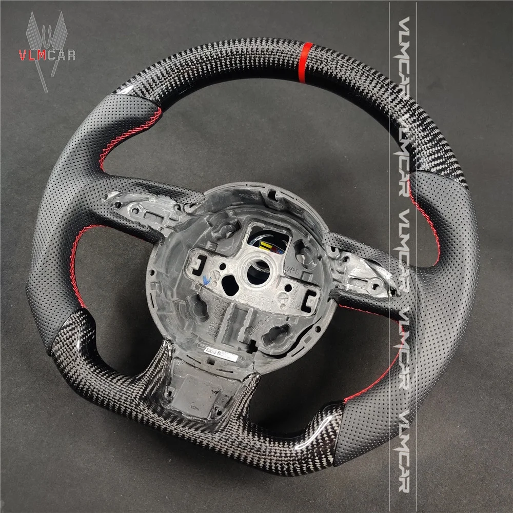Private custom gloss carbon fiber steering wheel for audi a3/s3 /Available for all car models