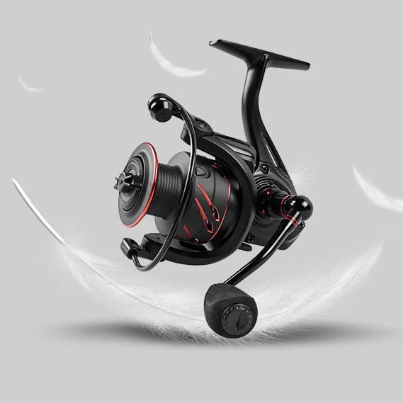 
Metal Spool Spinning Fishing Reel 12BB Superior Wheel Freshwater Fishing 2000-7000 Series 5.5:1 Saltwater Fishing Spinning Reel 