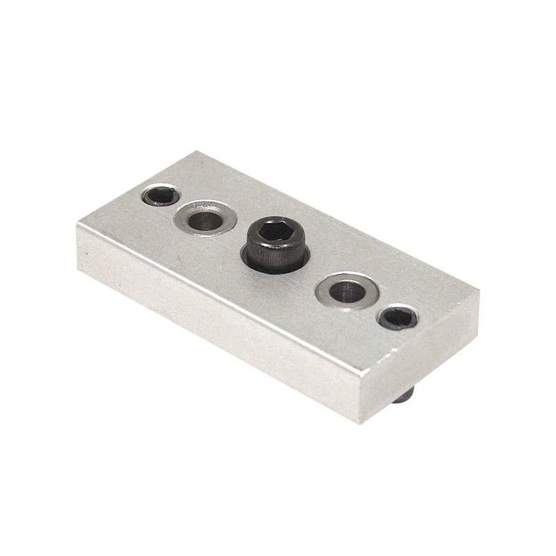 CNC Custom Machining  Adjustable Drill Guide Punch Locator Carpenter Woodworking Tools Aluminum Access Hole Drill Jig