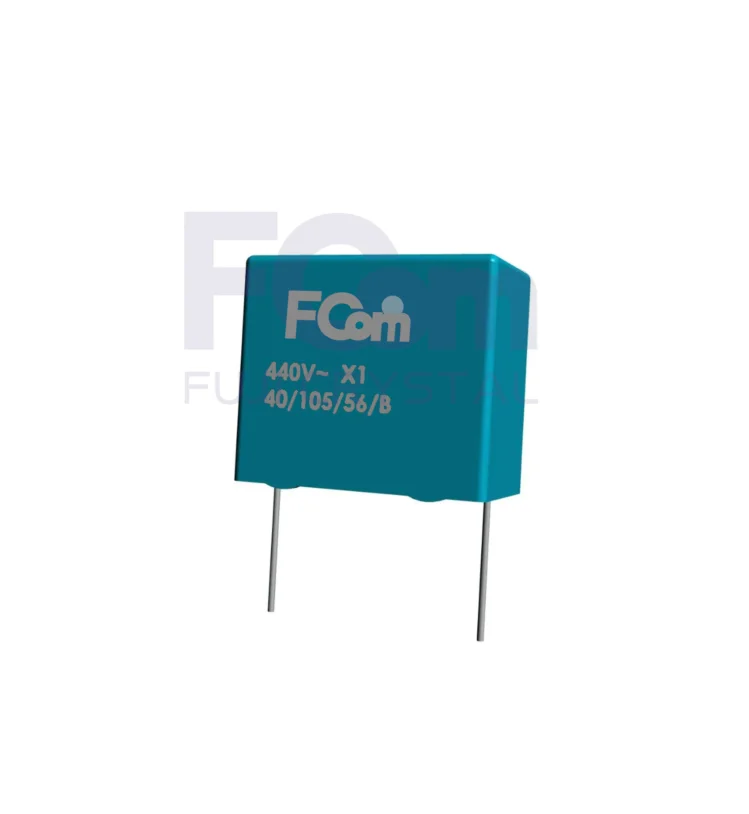 FCom X1 0 68 uF 20% 440/480VAC 2-контактные предохранительные пленочные конденсаторы радиальные 20000 ч @ 105C PHE844RF6680MR06L2