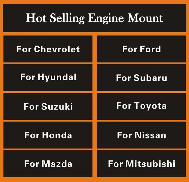 EEP Other Car Part Front Left Engine Rubber Mount For SUBARU FORESTER IMPEZA LEGACY S10 G10 B11 41022-FA000