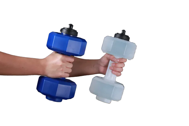 Guaranteed Quality Proper Price Adjustable Filled Set Dumbbell Water bottle