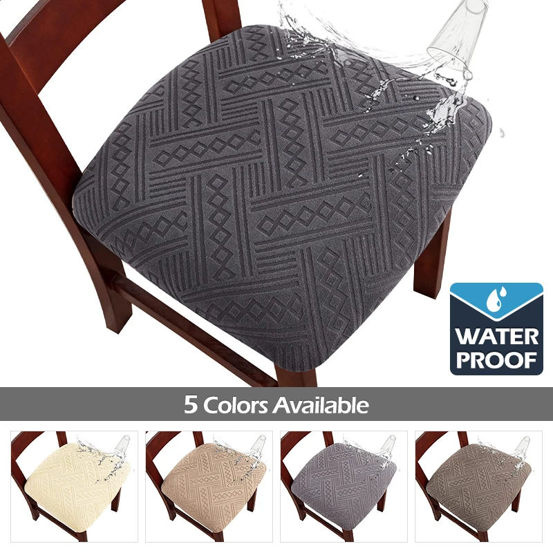 High Quality Cotton Jacquard Seat Cushion Cover for Chair Mats Modern Home Designer New Washable Chair Mats