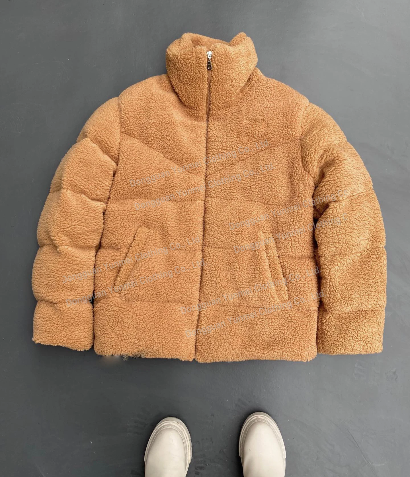 chinese clothing brand manufacturer jackets winter jackette fleece custom sherpa wool jeket Cashmere coats Jackets for men