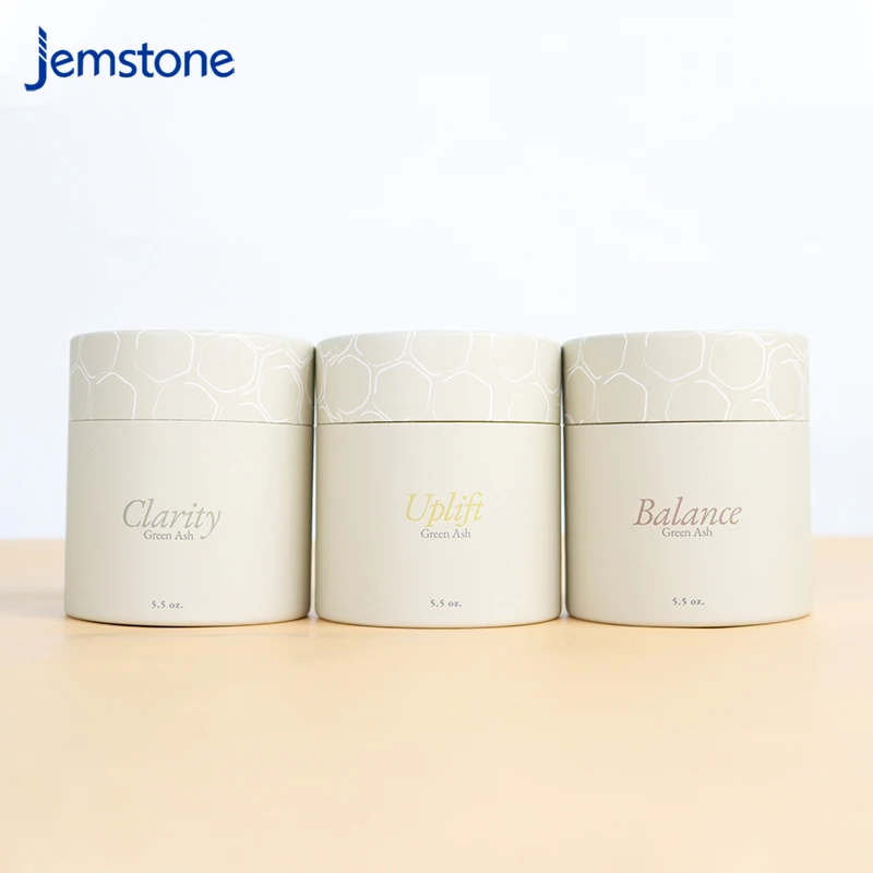 High Quality Cylinder Box Paper Tube For Cosmetics Custom Candle Box Round Packaging Gift Box