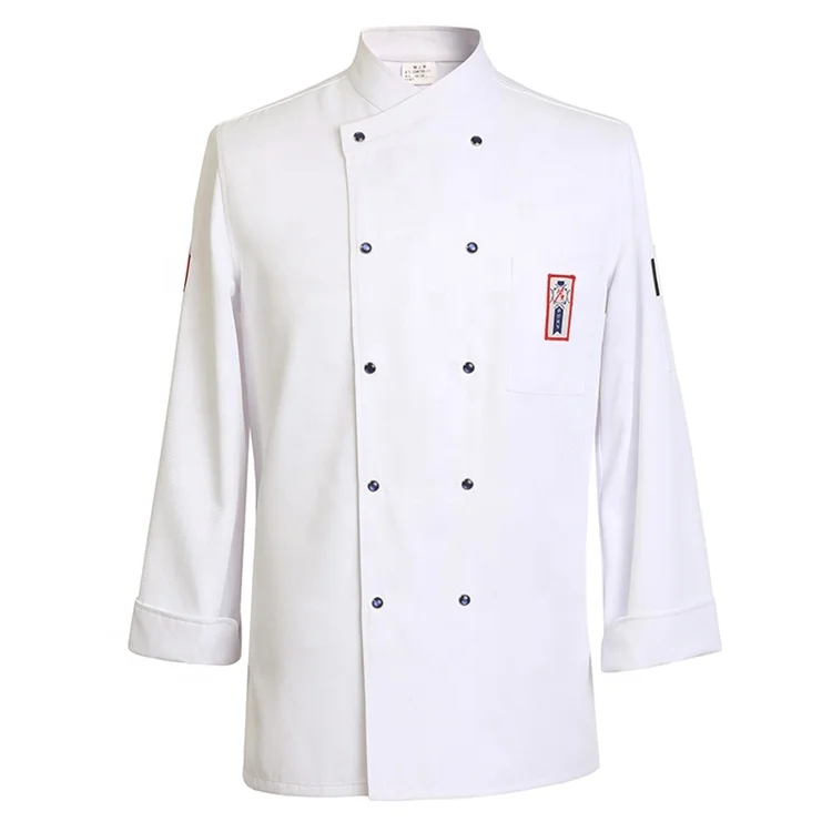 
Manufacturer Supplier Restaurant Kitchen Cookwear Chef Uniform Jacket Chef Coats 